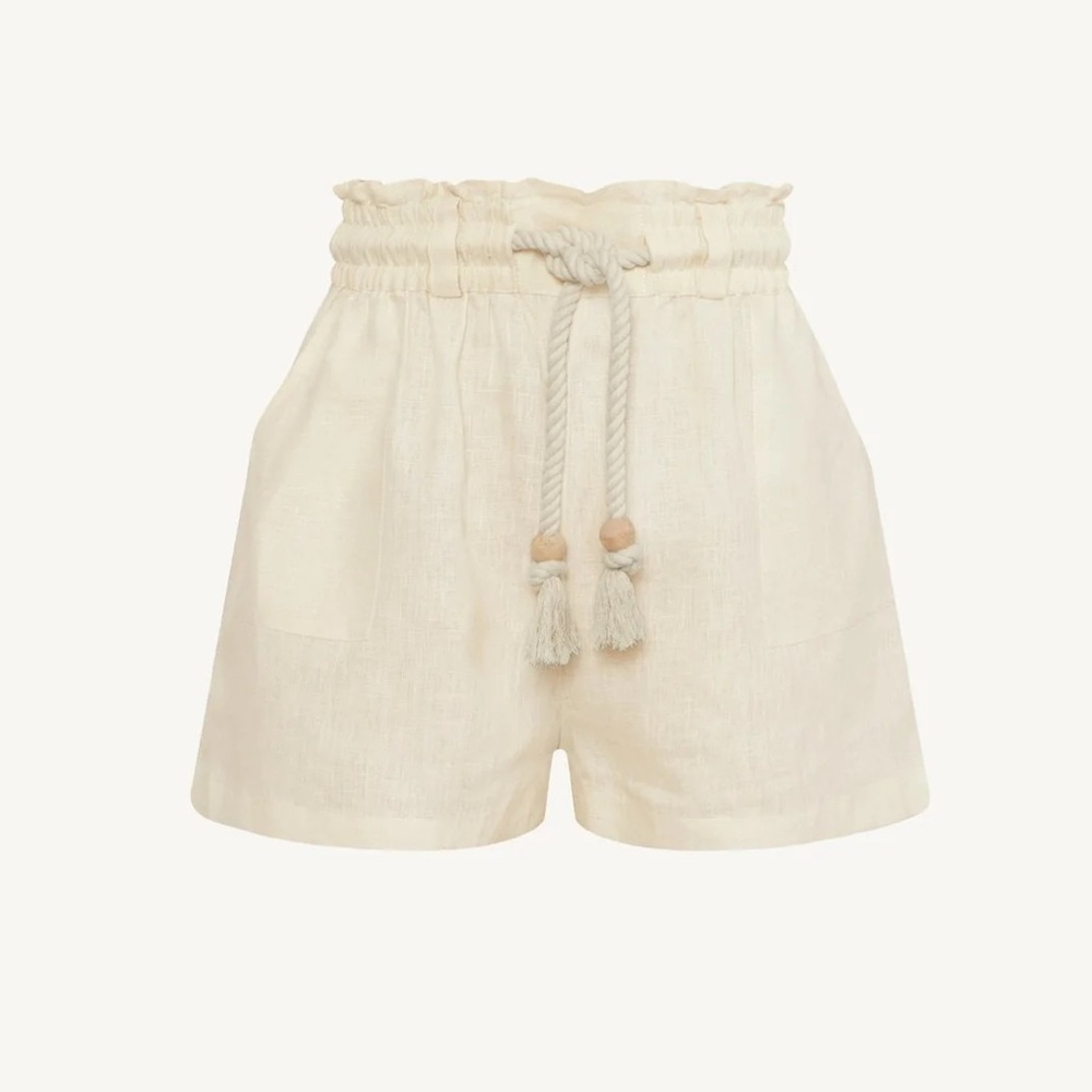 Vitamin A Avery Short - Oatmeal EcoLinen S BNWOT